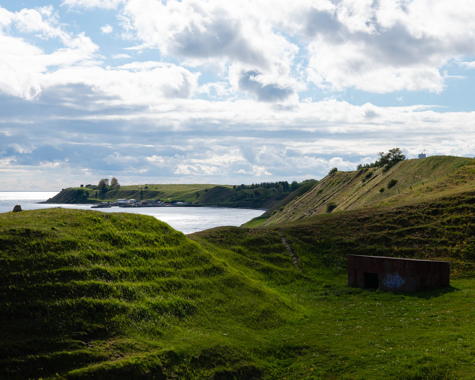 Kåseberga och Kåsebergaåsen.