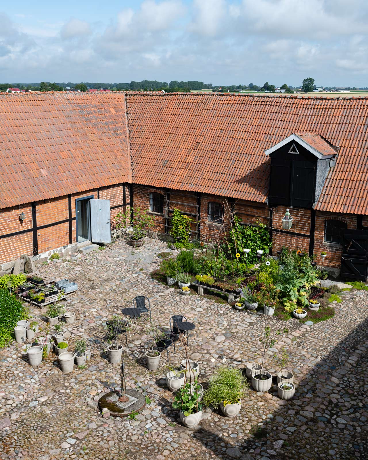 Lejongården - innergården.