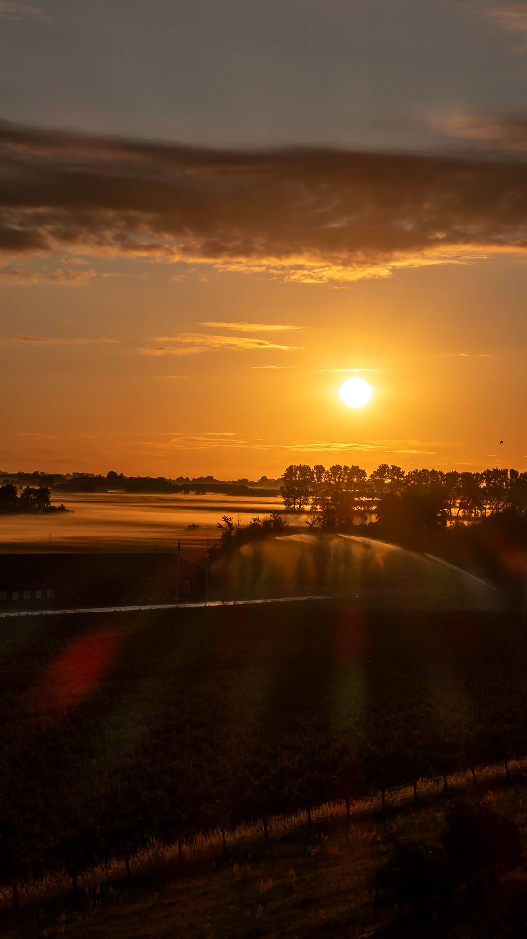 Soluppgång över Österlen.